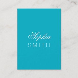 Scuba Blue Design - Enter your name Business Card