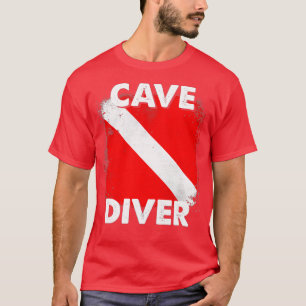SCUBA Cave Diver Instructors Divemasters Diving T-Shirt