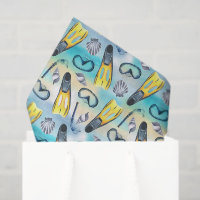 Scuba Decoupage Paper, Snorkelling