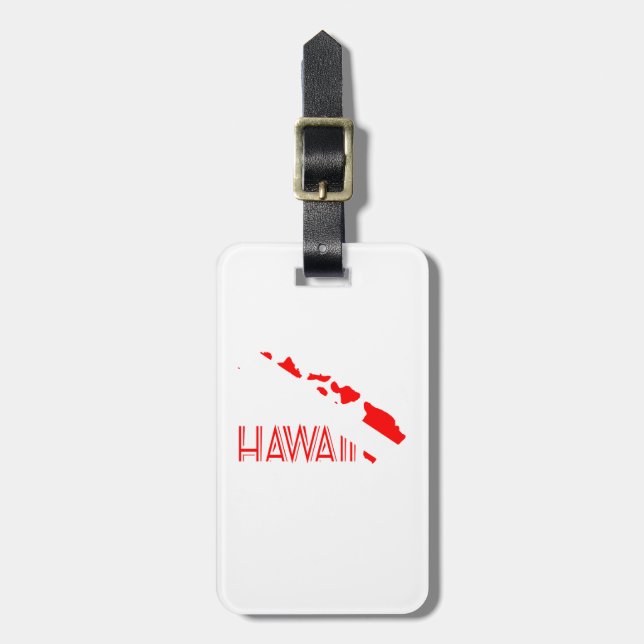 SCUBA Dive Hawaii Luggage Tag (Front Vertical)