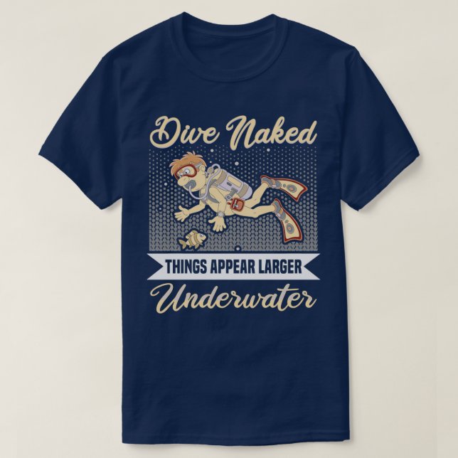 Scuba dive instructor design snorkelling 18 T-Shirt (Design Front)