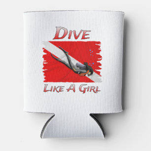 SCUBA Dive Like A Girl Can Cooler