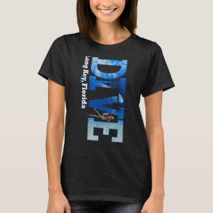 SCUBA DIVE Long Key Diving Snorkelling T-Shirt