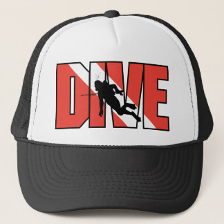 SCUBA Dive Trucker Hat