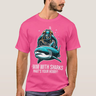 Scuba Diver Art For Men Women Divers Vintage Scuba T-Shirt