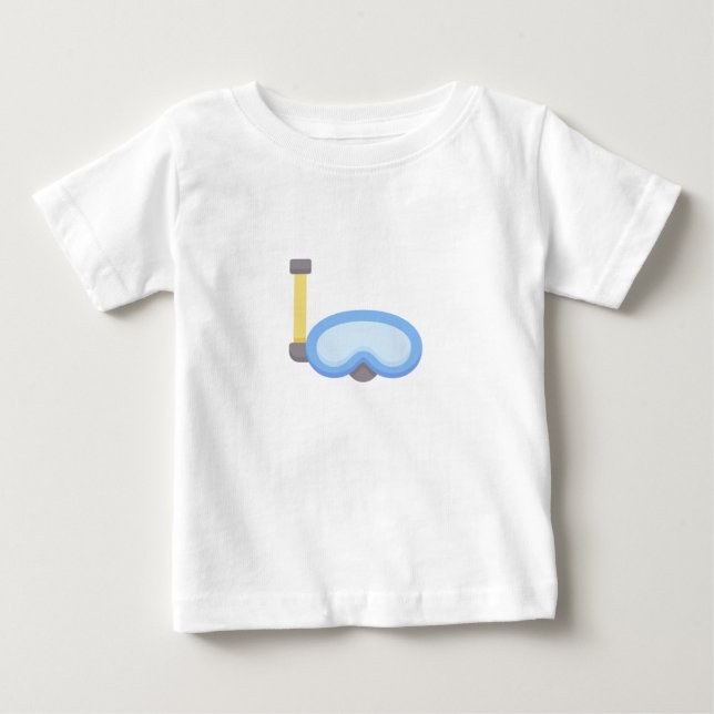 Scuba diver baby T-Shirt (Front)