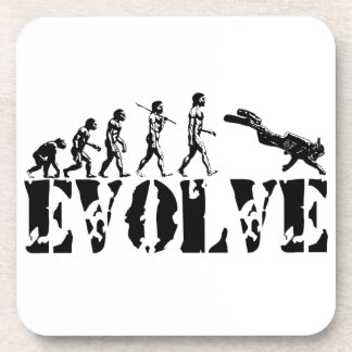 Scuba Diver Diving Evolution Sports Art Coaster