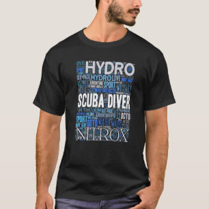 Scuba Diver Diving Terms Vocabulary Premium T-Shirt