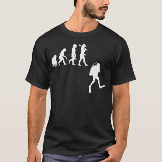 Scuba Diver Evolution T-Shirt