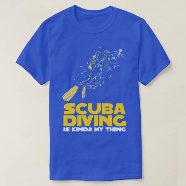 Scuba Diver Instructor Design  T-Shirt (Design Front)
