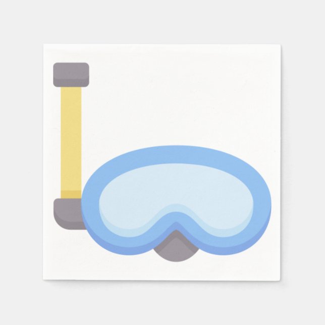 Scuba diver napkin (Front)