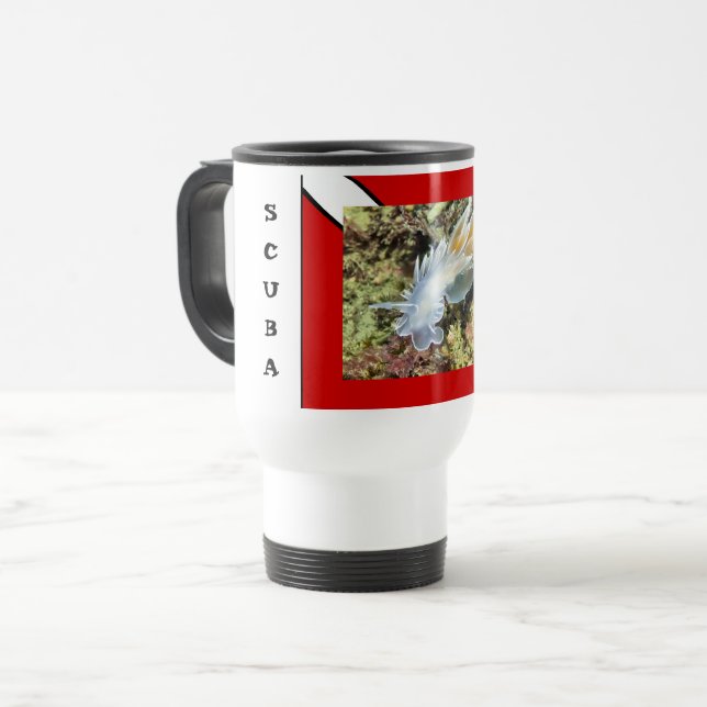Scuba Diver Nudibranch - Mug (Front Left)