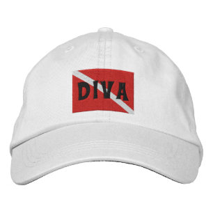 SCUBA Diver "SCUBA Diva" Embroidered Cap