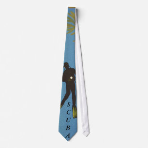 Scuba Diver Tie
