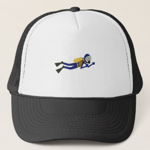 Scuba Diver Trucker Hat