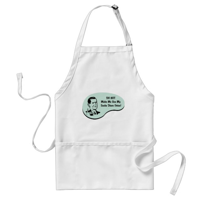 Scuba Diver Voice Standard Apron (Front)