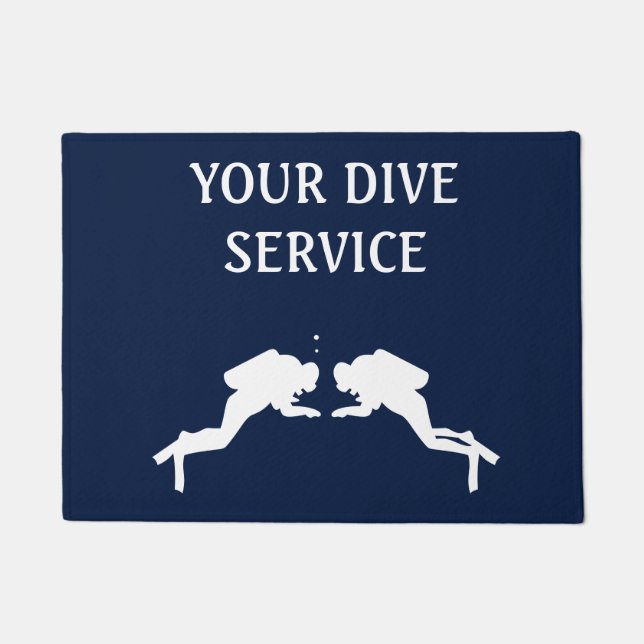 SCUBA Divers Dock Mat (Front)