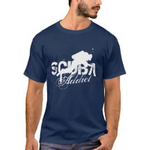Scuba diving addict t shirt