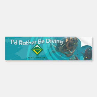 Scuba Diving Bumper Sticker