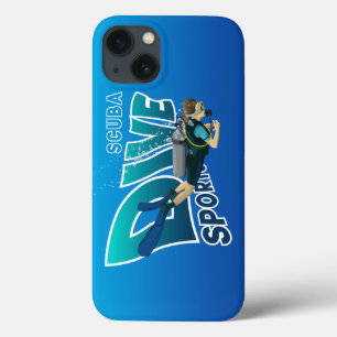 Scuba Diving iPhone 13 Case