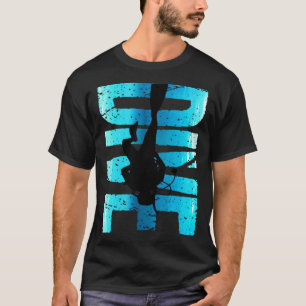 Scuba Diving Dad Dive Ocean Diving Freediving Apne T-Shirt