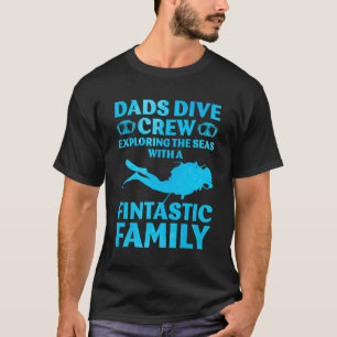 Scuba Diving Dad Skilled Open Water Diver 4 T-Shirt