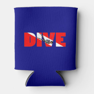 Scuba Diving DIVE Can Cooler