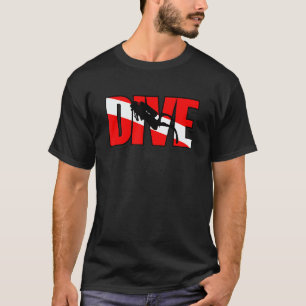 Scuba Diving -Dive Flag T-Shirt