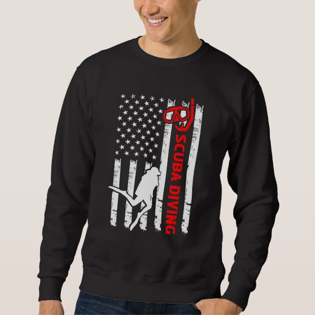 Scuba Diving  Diver  5 Sweatshirt (Front)