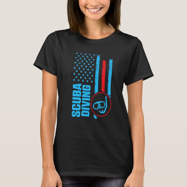 Scuba Diving  Diver  6 T-Shirt (Front)