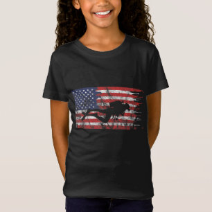 Scuba Diving Diver American USA Flag Ocean T-Shirt
