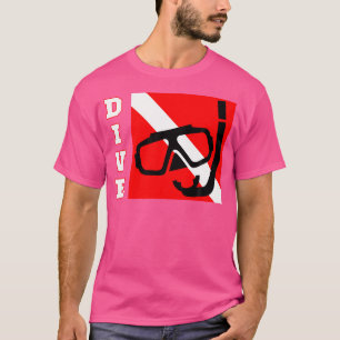 Scuba Diving Diver Down Flag T-Shirt