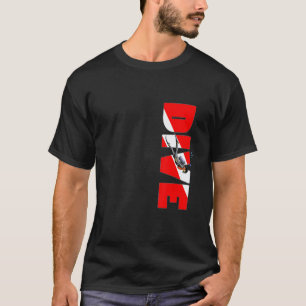 Scuba Diving Diver Down Flag T-Shirt