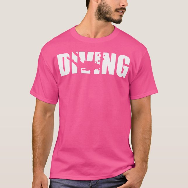 Scuba Diving Diver T-Shirt (Front)