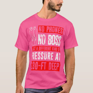 Scuba Diving Funny Diver For Love Diving T-Shirt
