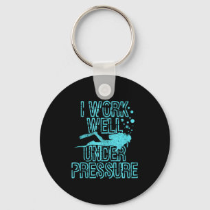 Scuba Diving - Funny Scuba Diver Gift Tank Top  Key Ring