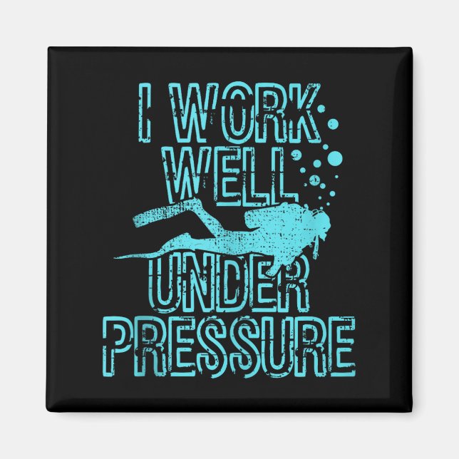 Scuba Diving - Funny Scuba Diver Gift Tank Top  Magnet (Front)