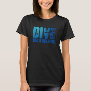 Scuba Diving Gear Dive Batu Bolong Indonesia Scu T-Shirt