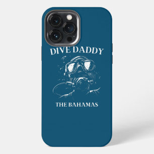 Scuba Diving Gear Dive Daddy Bali  iPhone 13 Pro Max Case
