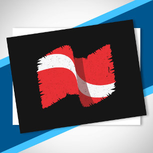 Scuba Diving Gift - Diver Down Flag - Scuba Diver Postcard