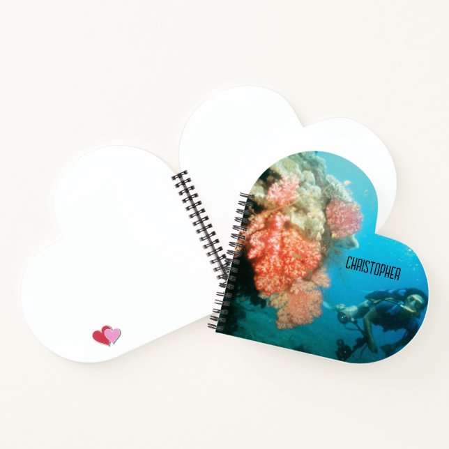 Scuba Diving Personalised Notebook (Inside)
