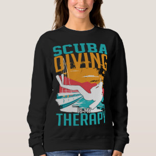 Scuba Diving Snorkeling Underwater Diving  1 Sweatshirt