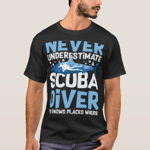 Scuba Diving Snorkelling Underwater Diving 1 T-Shirt