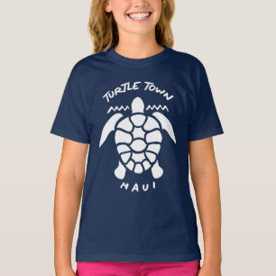 Scuba Diving Wit Sea Turtle - Turtle Town Maui T-Shirt