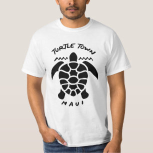 Scuba Diving Wit Sea Turtle - Turtle Town Maui T-Shirt