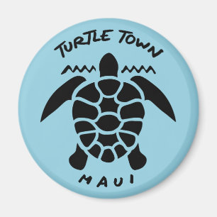 Scuba Diving With Sea Turtles - Turtle Town Maui Magnet