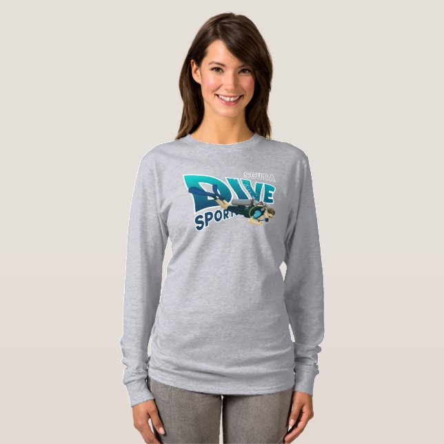 Scuba Diving | Women's Long Sleeve T-Shirt (Front Full)