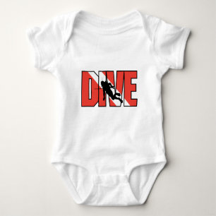 SCUBA Drive Baby Bodysuit