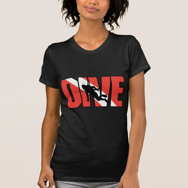 SCUBA Drive Woman's T-Shirt (Front)