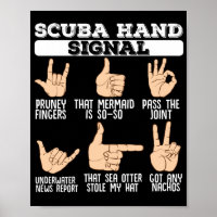 Scuba Hand Signals  Scuba Diving Diver
